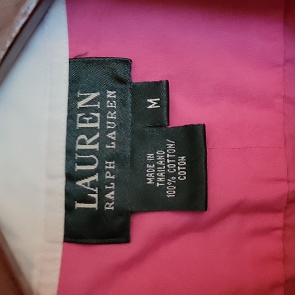 Ralph Lauren pink with white - Picture 2 of 2